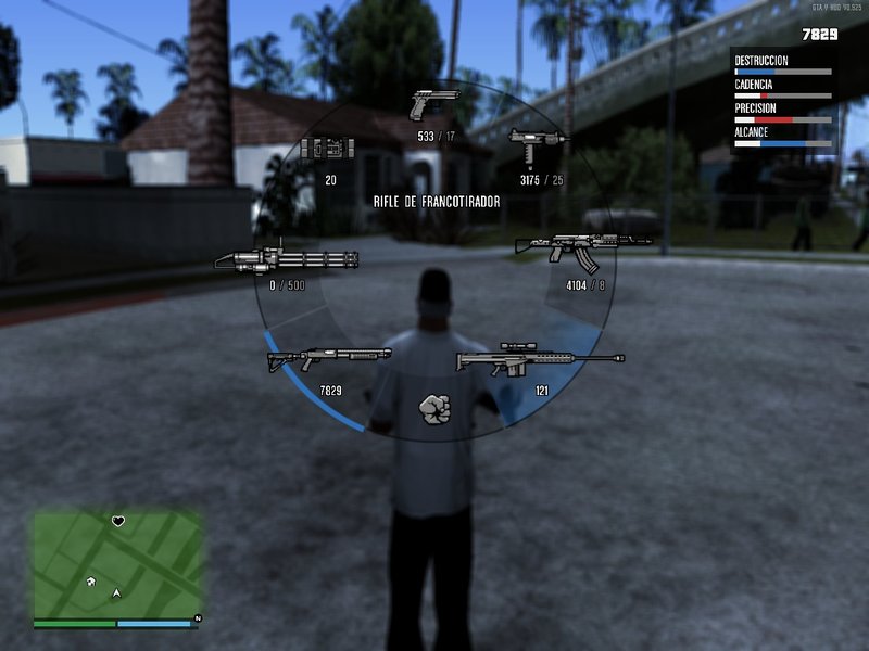 GTA San Andreas Hud GTA 5 Con Mejoras Personalizadas Mod GTAinside Com   1549896117 Demostracion HUD 